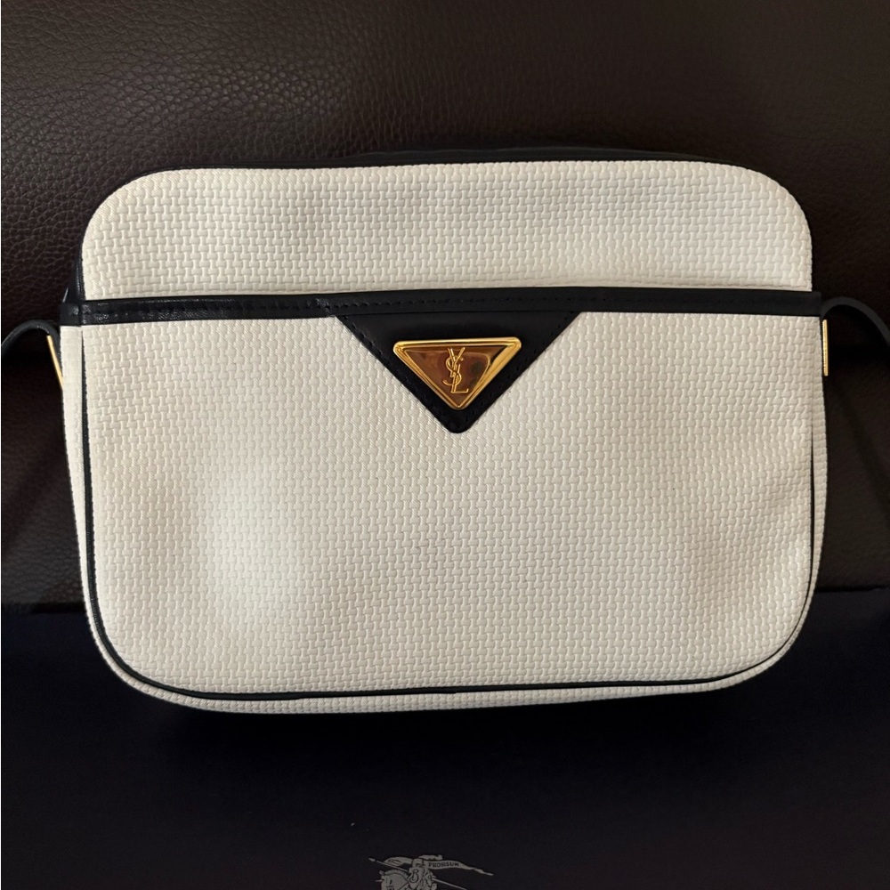 YSL Classic PVC Vintage Crossbody Bag